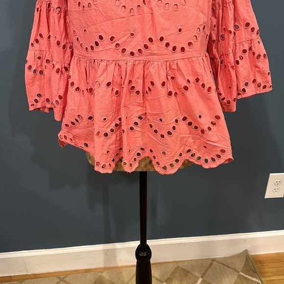 Simply Southern long sleeve blouse size medium women’s - Picture 3 of 8